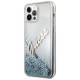 Guess GUHCP12LGLVSBL iPhone 12 Pro Max 6.7" blue/blue hardcase Glitter Vintage Script