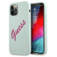 Guess GUHCP12LLSVSBF iPhone 12 Pro Max 6.7" blue fuchsia/blue fuschia hardcase Silicone Vintage