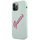 Guess GUHCP12LLSVSBF iPhone 12 Pro Max 6.7" blue fuchsia/blue fuschia hardcase Silicone Vintage