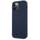 Guess GUHCP12LLSVSBL iPhone 12 Pro Max 6.7" blue/blue hardcase Script Vintage