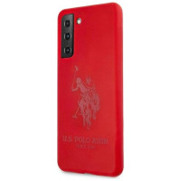 U.s. Polo Assn. US Polo USHCS21SSLHRTRE S21 G991 czerwony/red Silicone On Tone