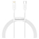 Baseus Superior Series USB-C / Lightning PD 20W 1 m cable - white