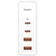 Baseus GaN2 Pro fast charger 100W USB / USB Type C Quick Charge 4+ Power Delivery white (CCGAN2P-L02)