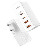 Baseus GaN2 Pro fast charger 100W USB / USB Type C Quick Charge 4+ Power Delivery white (CCGAN2P-L02)