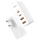 Baseus GaN2 Pro fast charger 100W USB / USB Type C Quick Charge 4+ Power Delivery white (CCGAN2P-L02)