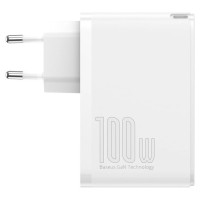 Baseus GaN2 Pro fast charger 100W USB / USB Type C Quick Charge 4+ Power Delivery white (CCGAN2P-L02)