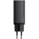 Baseus GaN2 Lite fast charger 65W USB / USB Type C Quick Charge 3.0 Power Delivery (gallium nitride) black (CCGAN2L-B01)