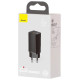 Baseus GaN2 Lite fast charger 65W USB / USB Type C Quick Charge 3.0 Power Delivery (gallium nitride) black (CCGAN2L-B01)