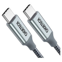 Choetech XCC-1002-GY USB-C - USB-C PD QC cable 100W 5A 480Mb/s 1.8m - gray