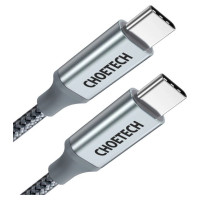 Choetech XCC-1002-GY USB-C - USB-C PD QC cable 100W 5A 480Mb/s 1.8m - gray