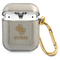 Guess GUA2UCG4GK AirPods cover black/black Glitter Collection