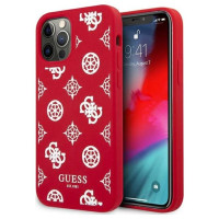 Guess GUHCP12LLSPEWRE iPhone 12 Pro Max 6.7" red/red hard case Peony Collection