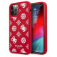 Guess GUHCP12LLSPEWRE iPhone 12 Pro Max 6.7" red/red hard case Peony Collection