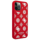 Guess GUHCP12LLSPEWRE iPhone 12 Pro Max 6.7" red/red hard case Peony Collection