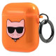Karl Lagerfeld KLA2UCHFO AirPods cover pomarańczowy/orange Choupette