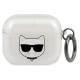 Karl Lagerfeld KLA3UCHGS AirPods 3 cover srebrny/silver Glitter Choupette