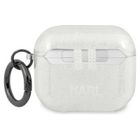 Karl Lagerfeld KLA3UCHGS AirPods 3 cover srebrny/silver Glitter Choupette
