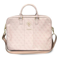 Guess 4G Big Logo bag for a 16'' laptop - pink