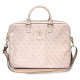 Guess 4G Big Logo bag for a 16'' laptop - pink