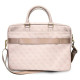 Guess 4G Big Logo bag for a 16'' laptop - pink