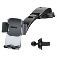Baseus 2in1 car holder for cockpit and ventilation grille black (SUYK000001)