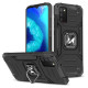 Wozinsky Ring Armor tough hybrid case cover + magnetic holder for Samsung Galaxy A03s black