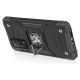 Wozinsky Ring Armor tough hybrid case cover + magnetic holder for Samsung Galaxy A03s black