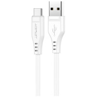 Acefast USB cable - USB Type C 1.2m, 3A white (C3-04 white)