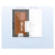 Nillkin Qin Leather Pro Case Case for Samsung Galaxy S22+ (S22 Plus) Camera Protector Holster Cover Flip Case Brown