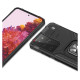 Wozinsky Ring Armor tough hybrid case cover + magnetic holder for Samsung Galaxy S22 Ultra black