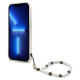 Guess GUHCP13LKPSWH iPhone 13 Pro / 13 6.1" Transparent Hardcase White Pearl