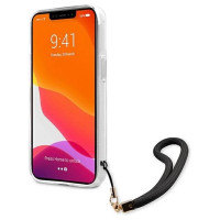 Guess GUHCP13MKCABBK iPhone 13 6.1" black/black hardcase Camo Strap Collection