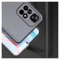 Dux Ducis Fino case cover covered with nylon material Poco M4 Pro 5G blue
