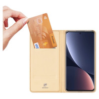 Dux Ducis Skin Pro Holster Cover Flip Cover for Xiaomi 12 Pro gold