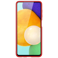 Dux Ducis Yolo elegant cover made of ecological leather for Samsung Galaxy A13 5G red