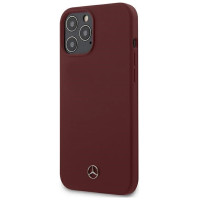 Mercedes MEHCP12LSILRE iPhone 12 Pro Max 6,7" czerwony/red hardcase Silicone Line
