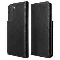 Ringke Folio Signature Flip Leather Case for Samsung Galaxy S22 + (S22 Plus) Black (FSS118R262)