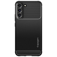 Spigen Rugged Armor Case for Samsung Galaxy S22 - Matte Black
