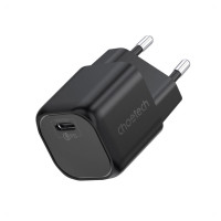 Choetech GaN USB charger Type C PD 30W black (PD5007)