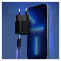 Choetech GaN USB charger Type C PD 30W black (PD5007)