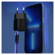 Choetech GaN USB charger Type C PD 30W black (PD5007)