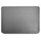 Guess Saffiano Triangle Logo case for a 14" laptop - silver