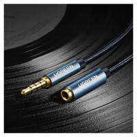 Ugreen adapter mini jack 3.5mm 1m blue (AV118)