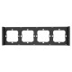 Sonoff Quadruple Mounting Frame for Installing M5-80 Wall Switches