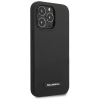 Karl Lagerfeld KLHCP13LSLMP1K iPhone 13 Pro / 13 6,1" hardcase czarny/black Silicone Plaque