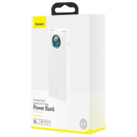 Baseus Amblight powerbank 65W 30000mAh Overseas Edition white (PPLG000102)