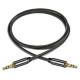 Wozinsky universal mini jack cable 2x AUX cable 3 m black