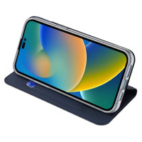 Dux Ducis Skin Pro holster cover flip cover for iPhone 14 Pro blue