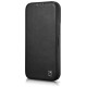 Icarer CE Premium Leather Folio Case iPhone 14 Plus Magnetic Flip Leather Folio Case MagSafe black (WMI14220715-BK)