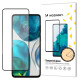 Wozinsky Super Durable Full Glue Full Screen Tempered Glass with Frame Case Friendly Motorola Moto G52 Black